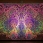 Psychedelic Rainbow Picture